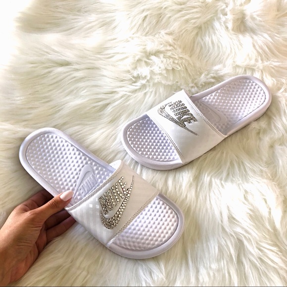 Swarovski® Nike Benassi Slide Sandal - Picture 5 of 10